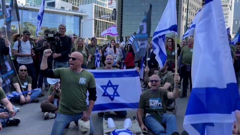 Veteranos militares israelíes, columna vertebral del movimiento de protesta, prometen seguir manifestándose