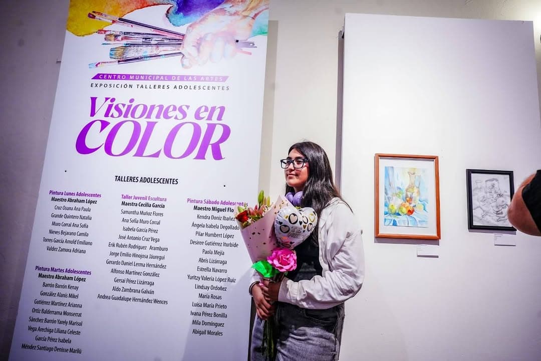*“Visiones en Color" muestra el talento joven del Taller de Artes Plásticas
