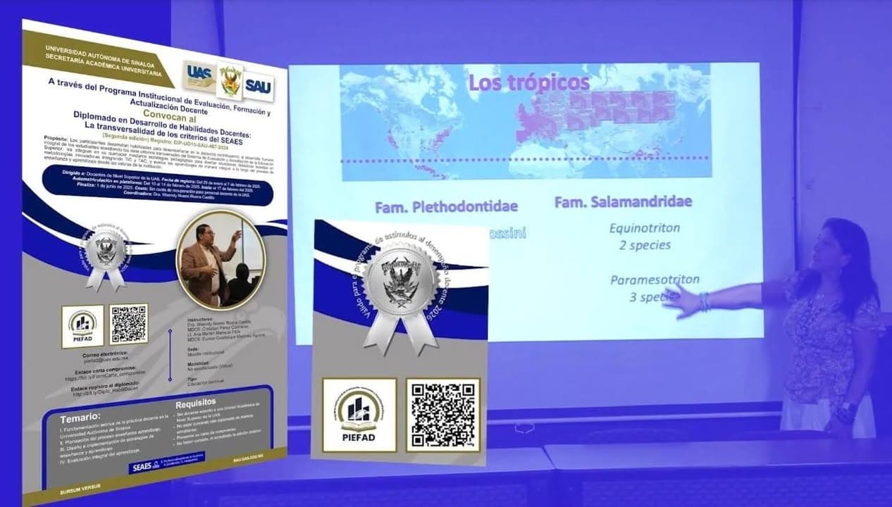 Culmina la UAS el Diplomado en Desarrollo de Habilidades Docentes del