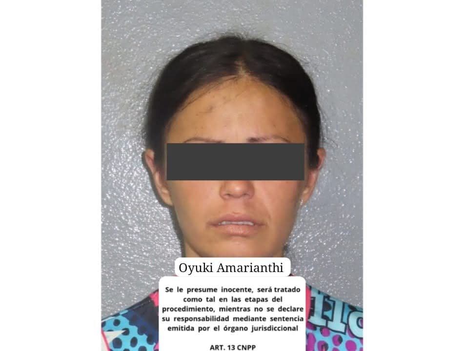 *Por la probable participación en el delito de robo de vehículo, Policía Municipal detiene a una mujer*