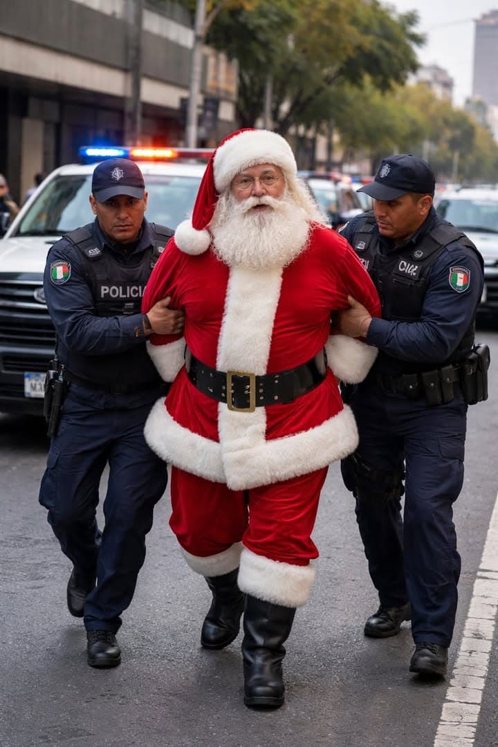 Capturan a Santa Claus en México
