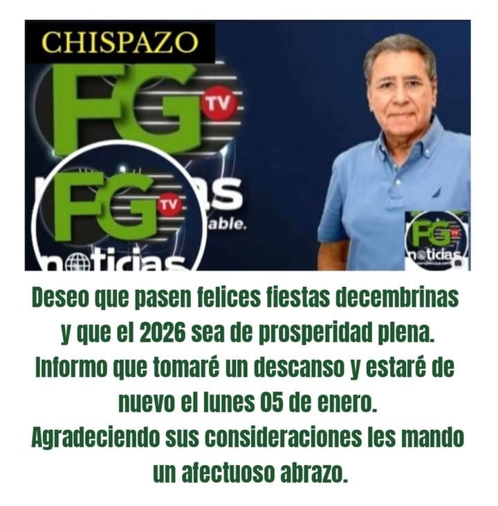 La columna CHISPAZO, de Felipe Guerrero Bojórquez, regresa hasta el próximo 05 de enero