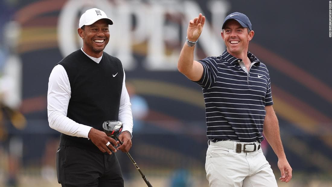 Tiger Woods y Rory McIlroy lanzan nueva competencia de golf